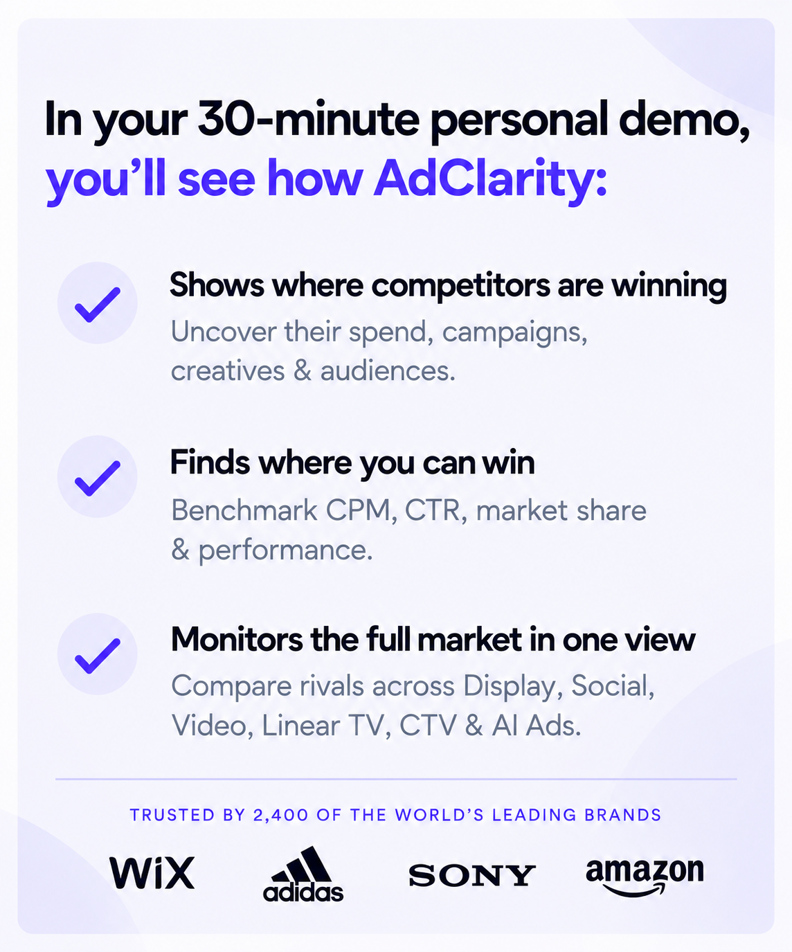 AdClarity Demo Preview